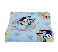 Bluey Fleece Frame Blanket Blue (One Size)