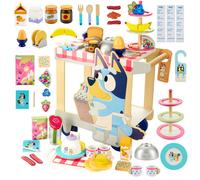 Bluey Floor Standing Hotel Breakfast Trolley - 35 Piece Pretend Playset Bluey Multicolor