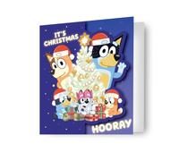 Bluey Fold Out Christmas Card