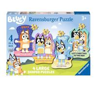 Bluey Four Large Shaped Puzzles - Brand New & Sealed
