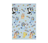 Bluey Fun with Friends Throw - Blue - 150x100cm