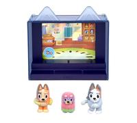 Bluey Fuzzies Episode Pack: Grannies. With 3 Specially Flocked Collectible Mini-Figures (Incl. 1 Exclusive), Display Case, Trading Card, and Collector's Guide. 80 to Collect in Series 1!