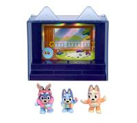 Bluey Fuzzies Episode Pack: Magic Xylophone. With 3 Specially Flocked Collectible Mini-Figures (Incl. 1 Exclusive), Display Case, Trading Card, and Collector's Guide. 80 to Collect in Series 1!