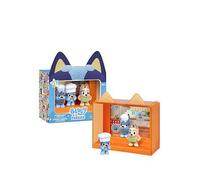 Bluey Fuzzies Episode Pack: Pavlova. With 3 Specially Flocked Collectible Mini-Figures (Incl. 1 Exclusive), Display Case, Trading Card, and Collector's Guide. 80 to Collect in Series 1!