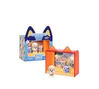 Bluey Fuzzies Episode Pack: The Sign. With 3 Specially Flocked Collectible Mini-Figures (Incl. 1 Exclusive), Display Case, Trading Card, and Collector's Guide. 80 to Collect in Series 1!