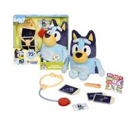 Bluey Get Well Interactive Plush Toy, 75+ Sounds & Phrases | Play doctor with Bluey using the included gadgets to make her all better; interactive toys for kids 3+ Amazon Exclusive