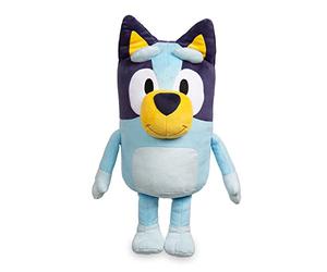 Bluey Giochi Preziosi Jumbo Plush 40 cm, Blue Dog Plush Toy, As in The Children's Series, Soft and Squishy, to Hug and Accompany Your Children, Famous (BLY05000)