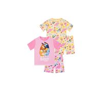 Bluey Girl's 2 Pack Bingo Short Pyjamas in Pink | Size: 18-24 m Bluey Pink 18-24 m