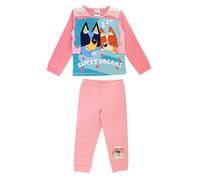 Bluey, Girls 2 Piece Pyjamas Set 'Sweet Dreams', Pink, Age 4-5 Years