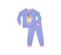 Bluey Girl's And Bingo Pyjamas in Purple | Size: 3-4 Years Bluey Purple 3-4 Years