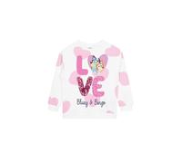 Bluey Girl's and Bingo Sweatshirt in White | Size: 18-24 m Bluey White 18-24 m