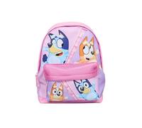 Bluey Girls Backpack - Nursery Rucksack for Kids - Pink Sports Travel School Bags for Girls with Bingo - Toddler Bag for Nursery Preschool Girl