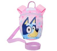Bluey Girls Backpack With Reins Toddlers Detachable Safety Harness Nursery Bag Infants Mini Rucksack