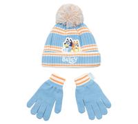 Bluey Girls Character Beanie & Gloves Set
