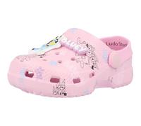 Bluey Girls Clogs with Charms for Kids Sandals Sliders Holiday Beach Shoes (Pink, UK Footwear Size System, Little Kid, Numeric, Medium, 7)
