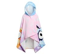 Bluey Girls Hooded Towel For Kids Poncho Bingo Beach Towel Bath Towel Swimming Changing Robe