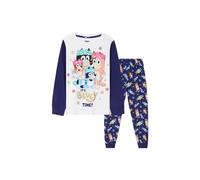 Bluey Girl's Long Sleeve Pyjama Set - Bottoms & Top | Size: 4-5 Years Bluey Multicolor 4-5 Years