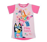 Bluey Girls Nightdress Nightie Pyjamas (Pink, 7-8 Years)