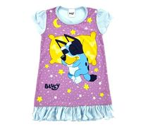 Bluey Girls Nightie, Official Nightdress, Age 4-5 Years