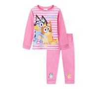 Bluey Girl's Pyjama Pink | Size: 3-4 Years Bluey Pink 3-4 Years