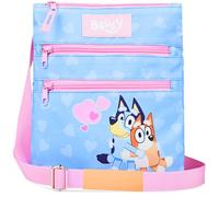 Bluey Handbag for Girls Toddlers Cross Body Shoulder Bag Adjustable Strap Cute Purse Shopping Days Out Travel Gifts for Girls
