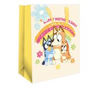 Danilo Promotions Ltd BLUEY MOTHERS DAY GIFT BAG MEDIUM SIZE IDEAL FOR MOTHER'S DAY GIFTS