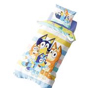Bluey Heeler Family Panel Reversible Duvet Set | Size: Single Bluey Multicolor Single