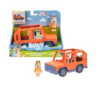 Bluey Heeler Family Road Trip 4WD Vehicle, Includes Articulated Chilli Figure, With Open Roof To Easily Fit 4 Figures Inside, Ideal for all 2.5 Inch