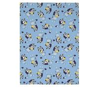 Bluey Hello Fleece Blanket Blue