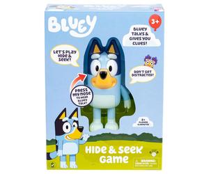 Bluey Hide N S ame Hide Bluey & Press Nose To Start The Timer - Talking Toy
