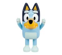 Bluey Hide & Seek Game, Hide the figure and press her nose to start the built-in timer, talks and giggles to help kids find her, When found, kids can Dance To Theme Song