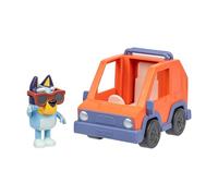 Bluey Hit The Road And Her Friends In This Cute Little Vehicle! Ride Along In The 4WD, This Vehicle Fits One 6-7.6 CM Articulated Figure Inside