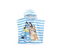 Bluey Hooded Poncho Towel in Blue Bluey Blue One Size