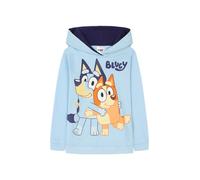 Bluey Hoodie Boys Girls Cotton Kids Hoody (6-7 Years) Blue