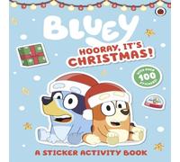Bluey : Hooray It's Christmas Sticker Activity Paperback Book Bluey Multicolor