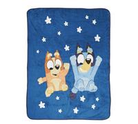 Bluey in The Dream Kids Throw, 46 x 60, Microfiber, Blue, BBC Studios Ages 1+