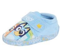 Bluey Infants Slippers Toddlers Easy Touch Fasten Nursery Shoes Booties Indoor House Shoes