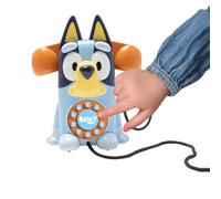 Bluey Telephone Playset | Electronic Realistic Telephone Toy | Interactive Kids Toy Phone | Educational Communication & Maths Phone | Theme Tune Toy | 3+