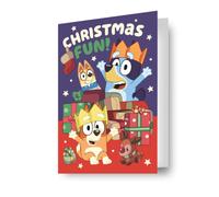 Bluey Jigsaw Christmas Card