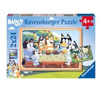 Ravensburger Bluey 2x 24 Piece Jigsaw Puzzles for Kids Age 3 Years Up - Gifts for Toddlers