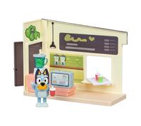 Bluey Juice Bar Playset, Includes Articulated Figure, Help Mix Delicious Juices And Smoothies In The Blender, Includes Fun Fruit Stickers To Decorate The Juice Bar