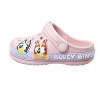 Bluey Kids Clogs Pink 8 UK Child