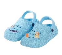 Bluey Kids Clogs with Charms for Boys and Girls Sandals Sliders with Ankle Strap Holiday Beach Shoes