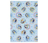 Bluey Kids Fleece Throw - Blue - 150x100cm
