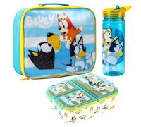 Bluey Kids Lunch Box Set - School & Travel Snack Boxes Set of 3