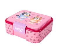 Bluey Kids Lunch Box with Compartment - BPA Free Bento Boxes | Rectangular School & Travel Food & Snacks Box, Officially Licensed Cute Plastic Sandwich Container for Boys & Girls