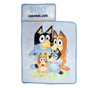 Bluey Kids Nap-Mat Set - Includes Pillow and Plush Blanket - Great for