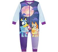 Bluey Kids Onesie Fleece Purple 2-3 years