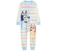 Bluey Kids Onesie For Kids All In One Girls Boys Pyjamas Fleece Pjs Zipped Sleepsuit