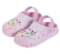 Bluey Kids Pink Clogs with Charms Girls Sandals Indoor Outdoor Sliders with Ankle Strap Beach Shoes